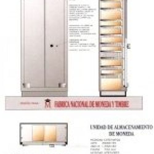 DISEÑADO PARA LA FABRICA NACIONAL DE MONEDA Y TIMBRE