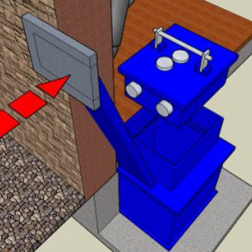 CAJA FUERTE CON BUZON TELESCOPICO PARA EMPOTRAR EN SUELO diseñada para: REPSOL Pinche la imagen para agrandar