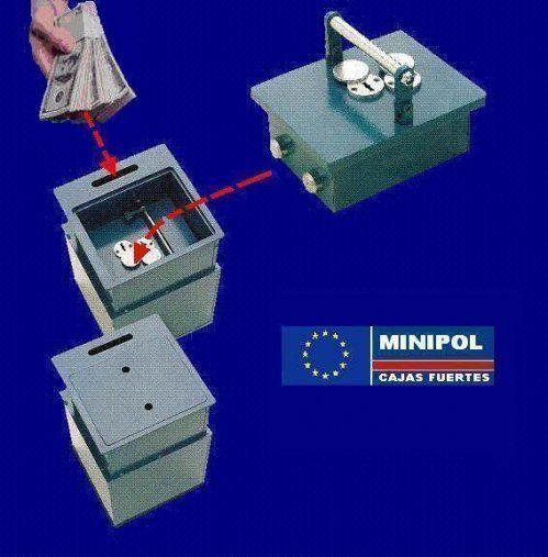 CAJA FUERTE CON BUZON DE EMPOTRAR EN SUELO MINIPOL/28 GRADO IV-III pinchar en la imagen para ver cat